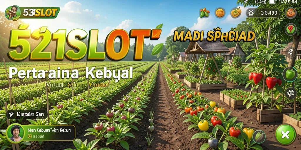 Tampilan gameplay Farming yang menarik di 531SLOT.