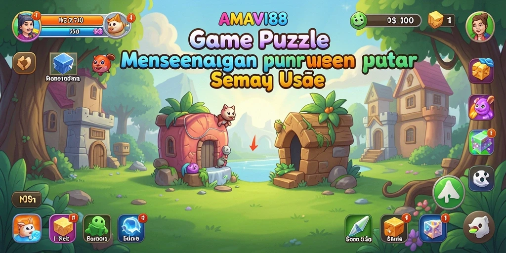 Tampilan menarik dari gameplay AMAVI88 yang penuh teka-teki seru.