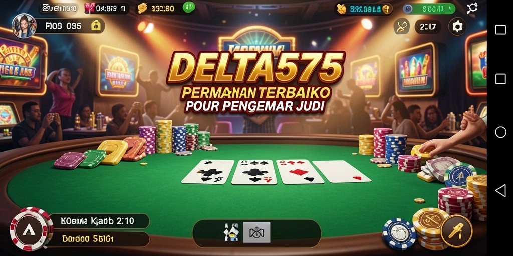 Tampilan menarik dari gameplay DELTA575 yang penuh aksi Kasino.