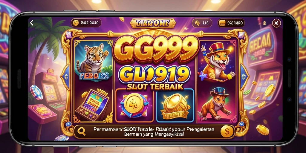 Tampilan gameplay GG999 yang menarik dan penuh warna.