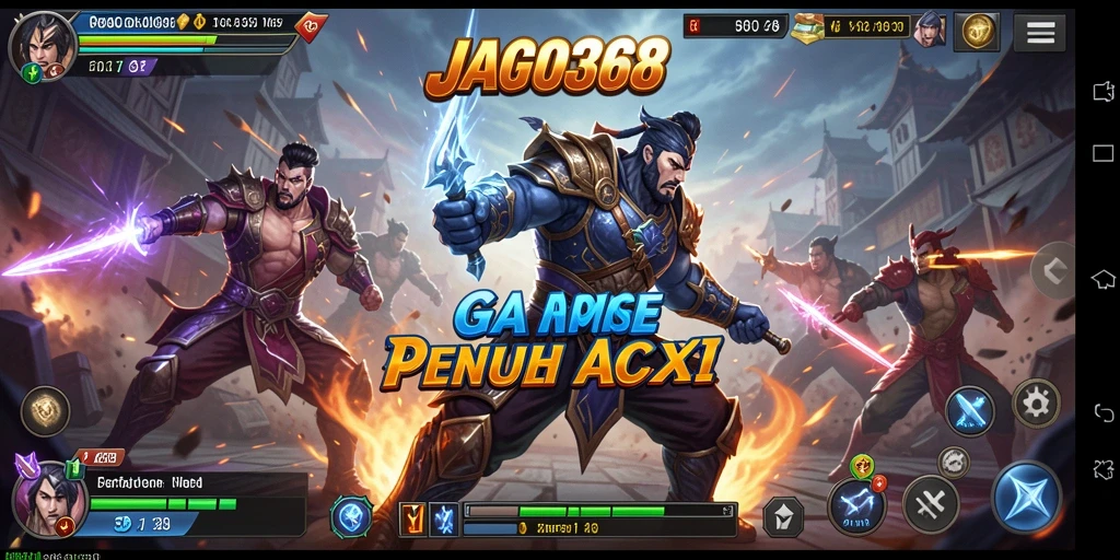 Gameplay JAGO368 yang intens dalam aksi pertarungan.