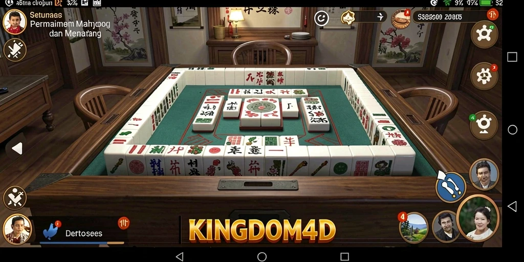 Tampilan menawan dari gameplay KINGDOM4D yang seru.