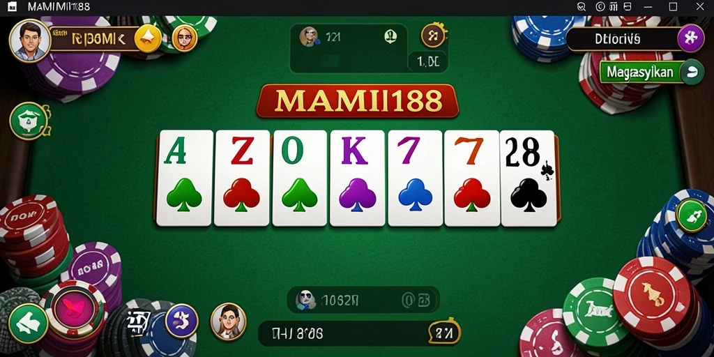 Tampilan gameplay MAMI188 yang penuh warna dan menarik.