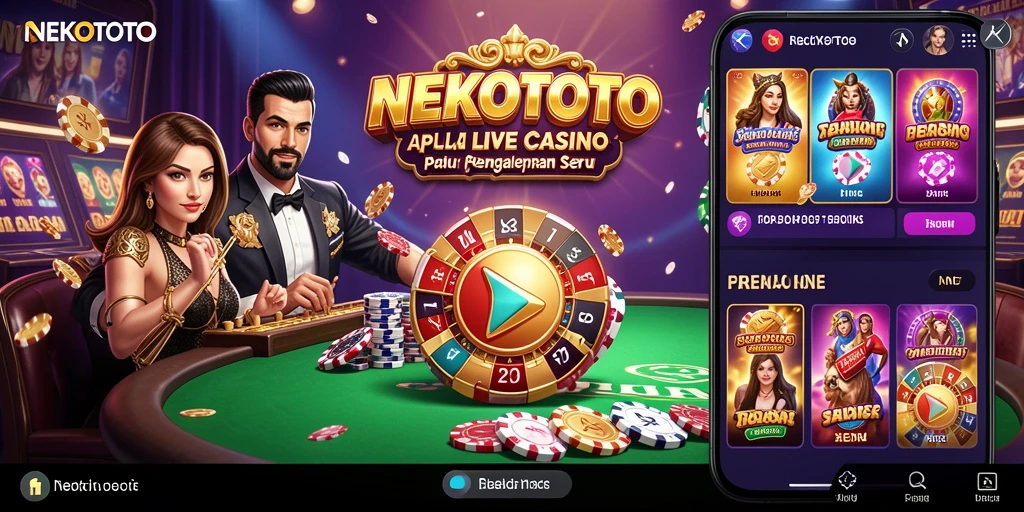 Gameplay seru dengan dealer langsung di NEKOTOTO.