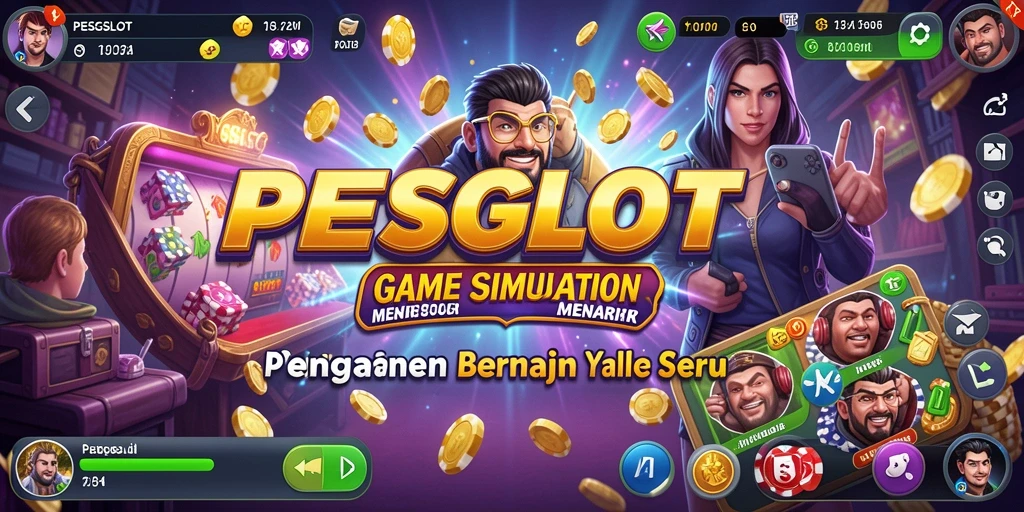 Screenshot utama PESGSLOT menampilkan gameplay Simulation yang seru.