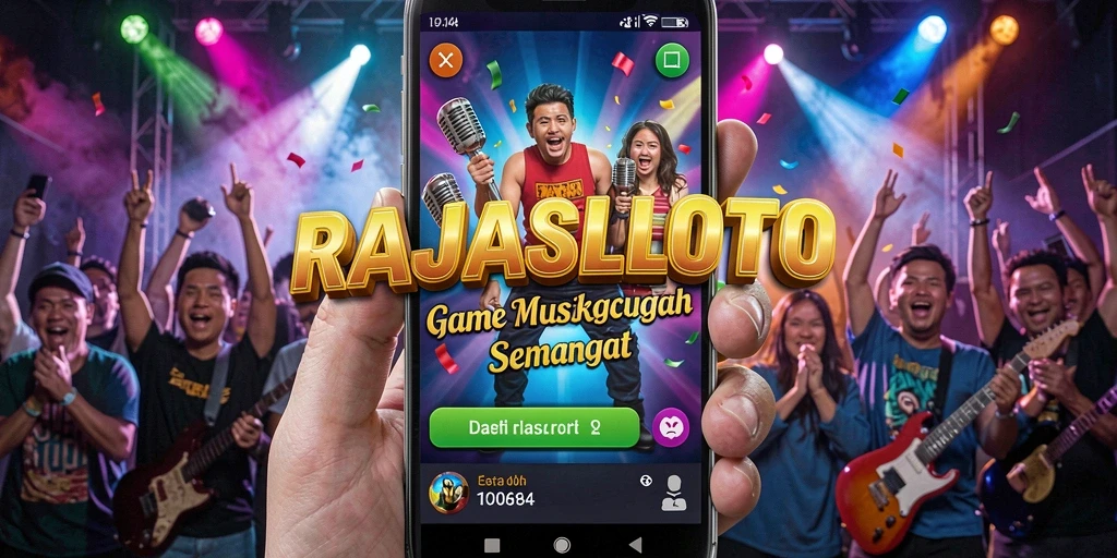Tampilan gameplay RAJASLOTO yang interaktif dan menarik.