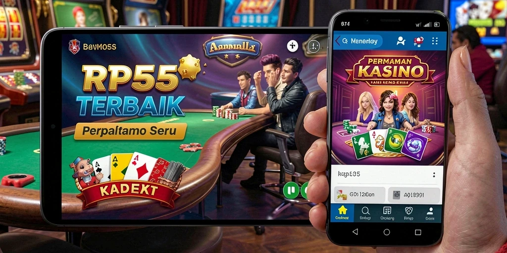 Tampilan menarik dari gameplay Kasino di RP55.