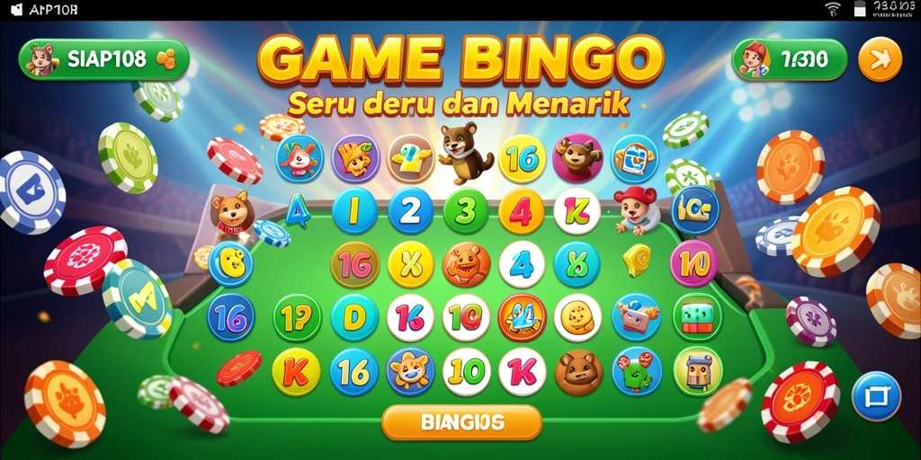 Tampilan menarik dari gameplay Bingo SIAP108 yang seru.