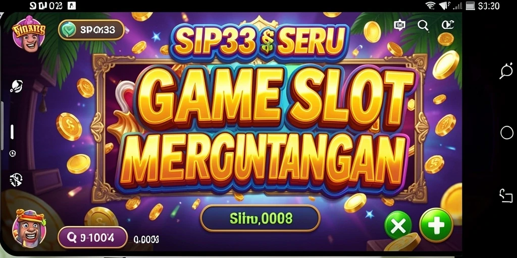Tampilan gameplay seru dari SIP33 yang menghadirkan elemen visual menarik.